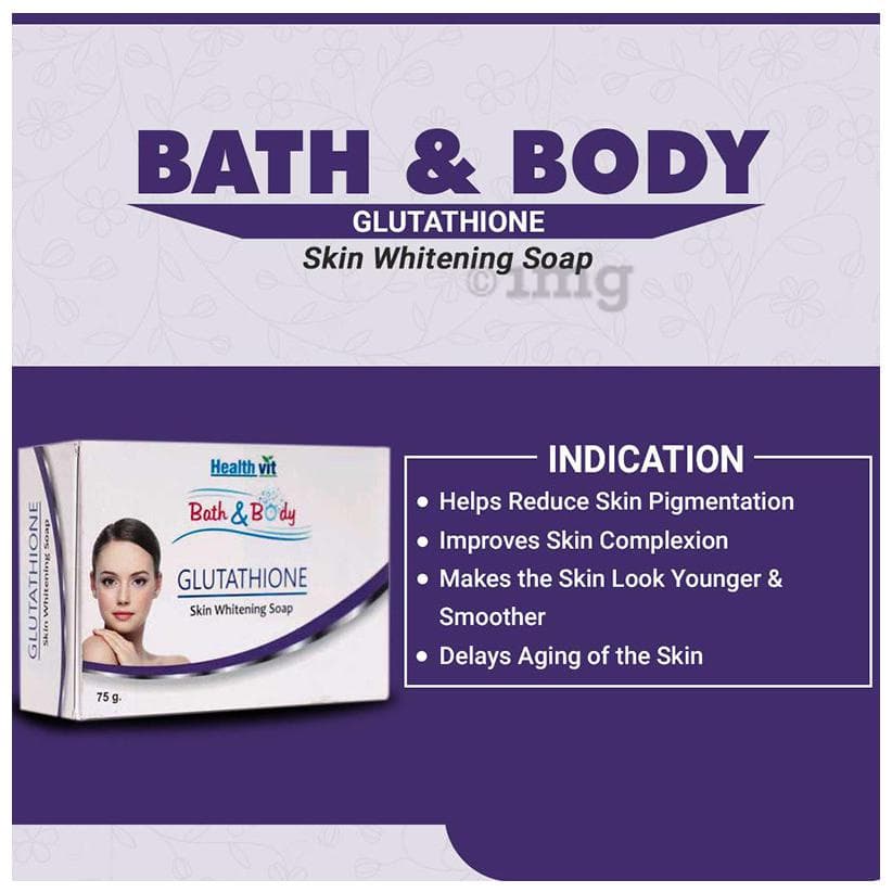 healthvit glutathione soap ingredients Buy L-Glutathione Capsules - 50 mg Online at Best Price of Rs 700 HealthVit Kozicare Kojic Acid Soap