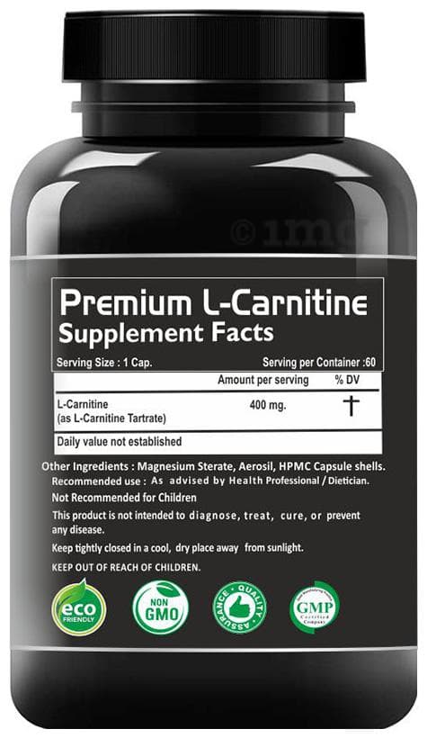 Bioven Premium L-Carnitine 400mg Capsule: Buy bottle of 60.0 capsules at  best price in India
