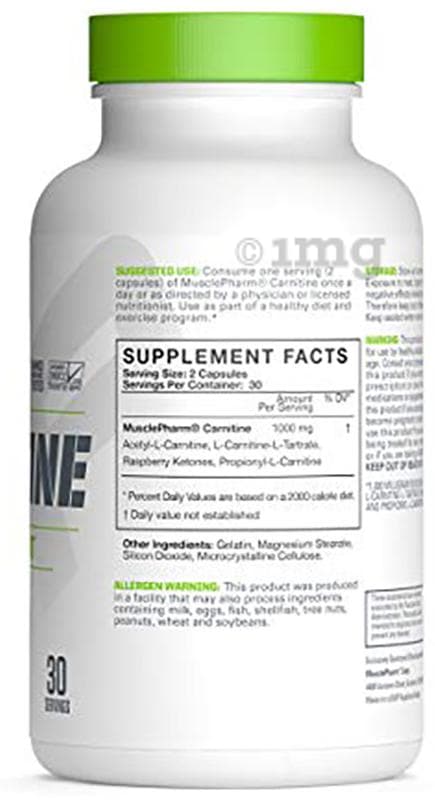 musclepharm l carnitine capsules 32 Serves / Peach Muscle Pharm Carnitine Core Capsule
