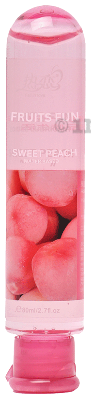 Fruits Fun Water Based Edible Lubricant Peach: Buy bottle of 80.0 ml Gel at    in India | 1mg