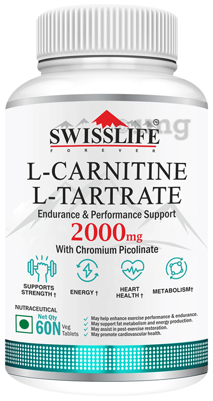 l carnitine and chromium picolinate for weight loss Swisslife Forever L-Carnitine Tartrate 2000mg Tablet for Energy & Endurance  Tablet: Buy bottle of 60.0 tablets at best price in India