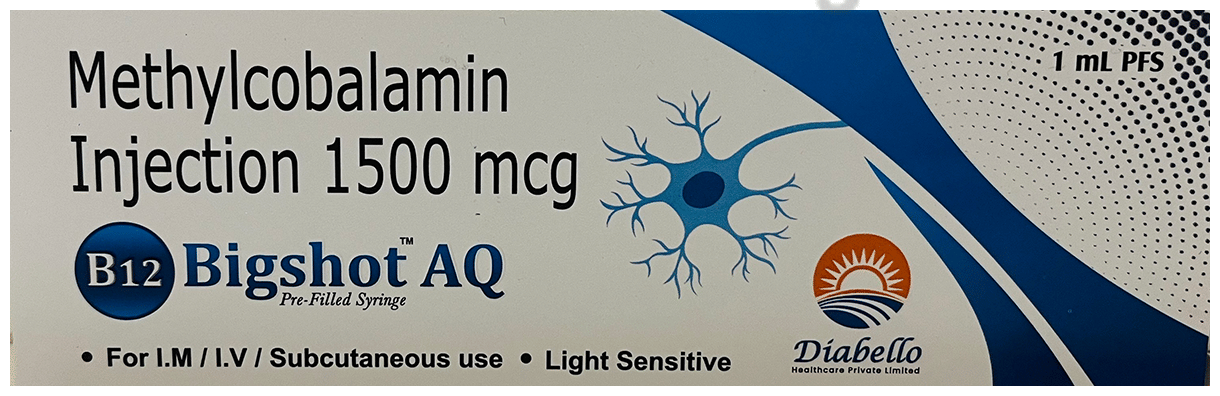 Buy B12 Bigshots AQ Injection Online: View Uses, Side Effects, Price,  Substitutes | 1mg