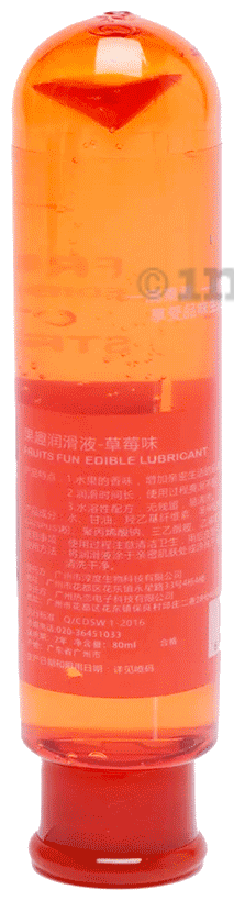 fruits fun water based edible lubricant Fruits Fun Edible Fruit Flavor Adult Lubricant Gel @ Best main image 0