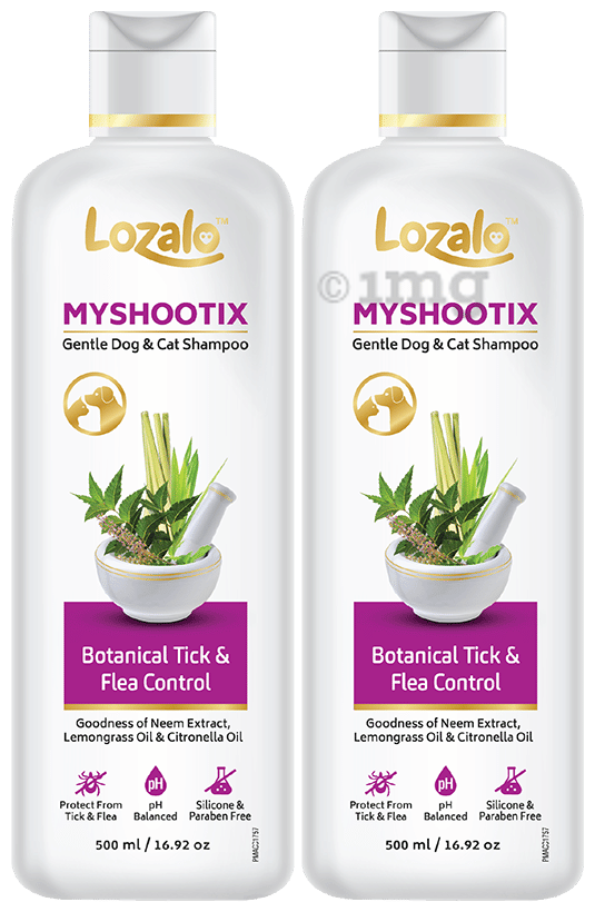 Lozalo Myshootix Botanical Tick & Fea Control Gentle Dog & Cat