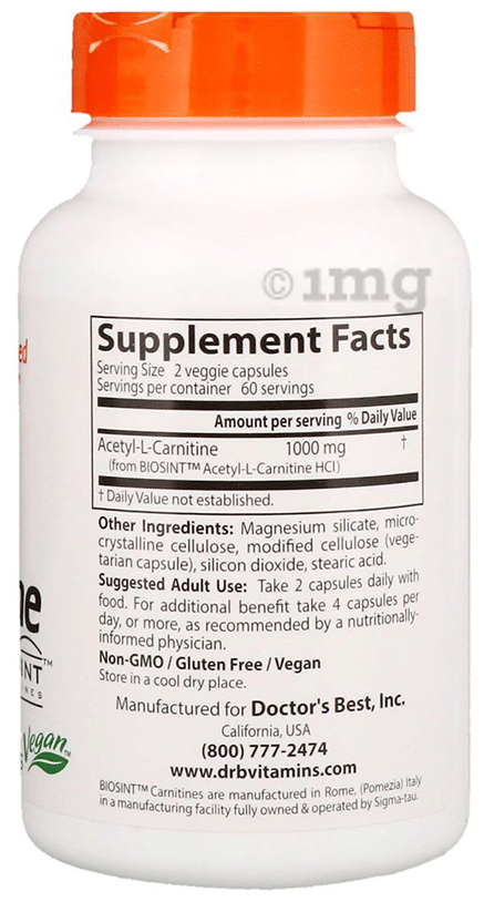 doctor's best acetyl-l-carnitine Vitamins, Supplements & Wellness Essentials Page 1 - Reviews -