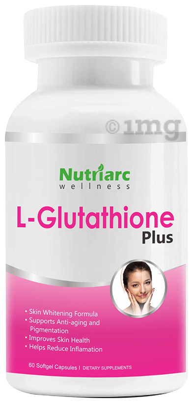 l glutathione plus review Nutriarc Wellness L-Glutathione Plus Softgel Capsule: Buy bottle of 60.0  soft gelatin capsules at best price in India