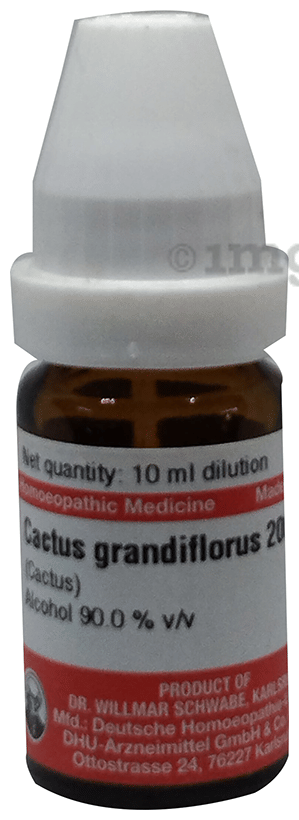 Dr Willmar Schwabe Germany Cactus Grandiflorus Dilution 200: Buy bottle of  10.0 ml Dilution at best price in India | 1mg