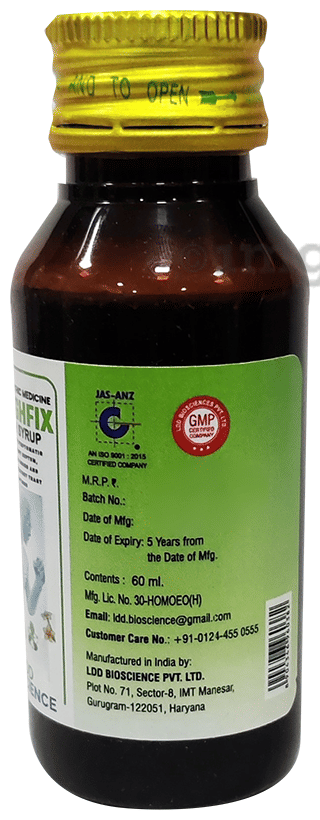 LDD Bioscience Koughfix Cough Syrup: Buy bottle of 60.0 ml Syrup