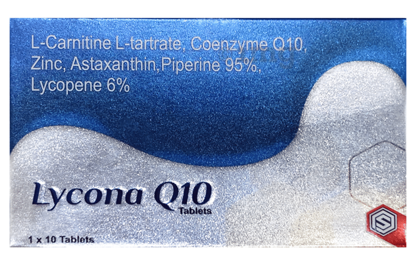 Lycona Q10 Tablet: Buy strip of 10.0 tablets at best price in India