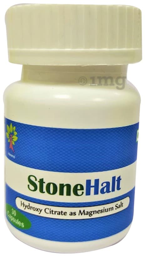 StoneHalt Vegetarian Capsules with Hydroxy Citrate as Magnesium