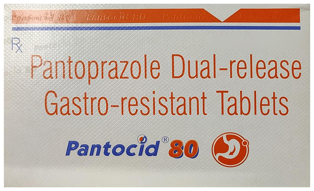 Pantocid 80mg Dual Release Tablet 15s