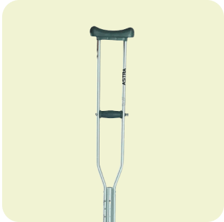 MCP Smart Folding Height Adjustable Walking Stick with LED Torch