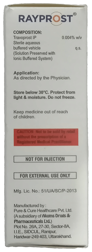 Rayprost Eye Drop 3ml